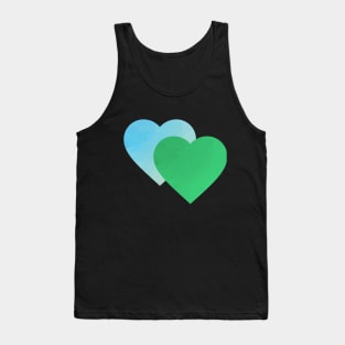 Blue Greening Tank Top